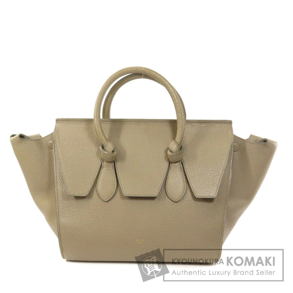 Celine Tie Bag Tote Calfskin